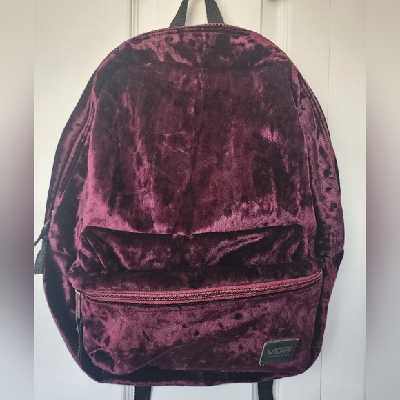 Vans Burgundy Backpack - Picture 1 of 8